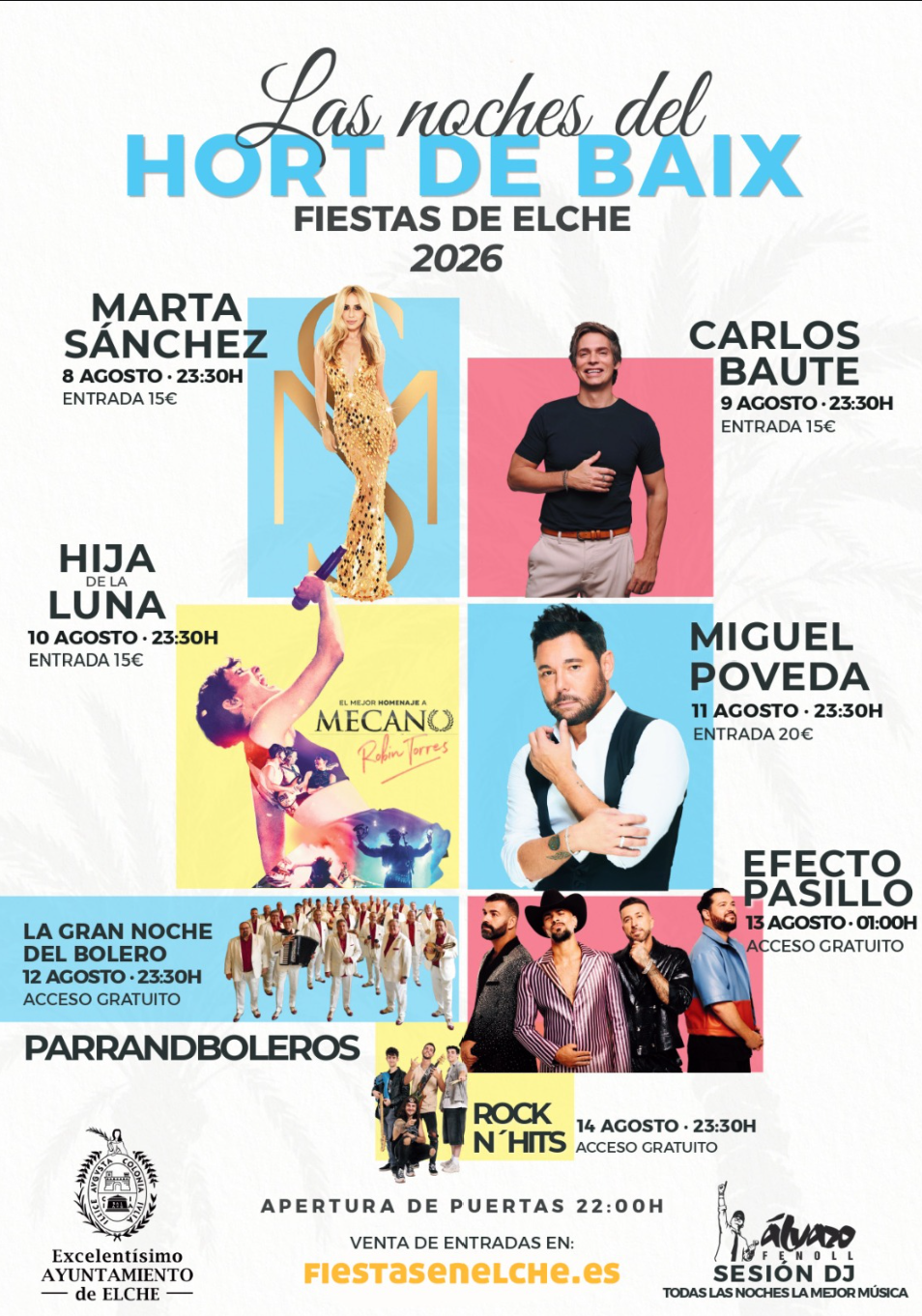 nits de festa cartel 2026