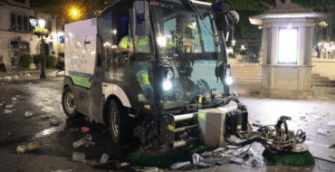El servicio de limpieza recoge 300 toneladas de residuos durante las fiestas