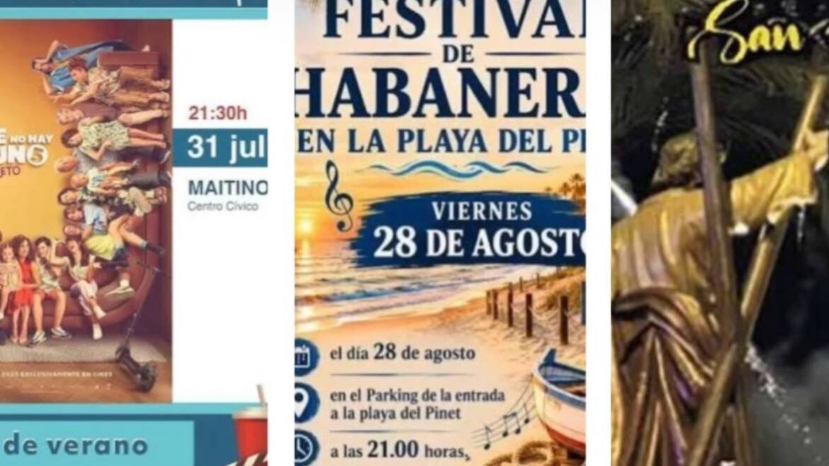 Eventos con cortes de calle o limitación de estacionamiento previstos del 21 al 27 de agosto