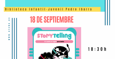 Taller infantil en inglés realizado por Kids & Us en la biblioteca Pedro Ibarra