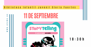 Taller infantil en inglés realizado por Kids & Us en la biblioteca Gloria Fuertes