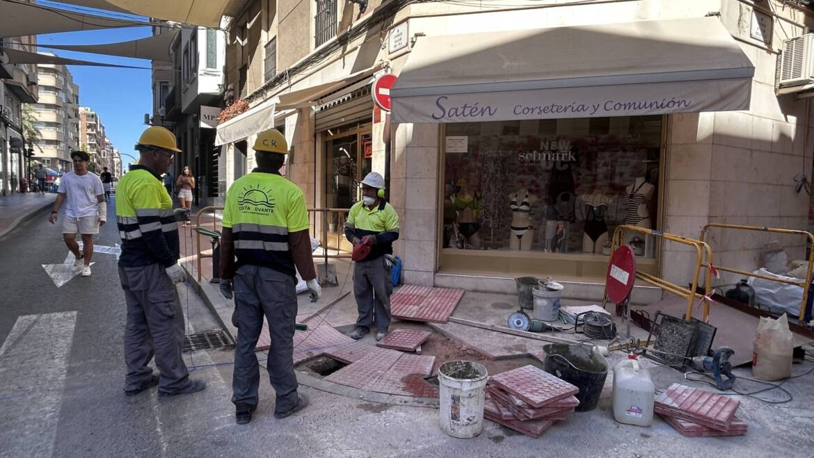Comencen les obres de renovació i modernització del carrer Major del Pla i el seu entorn