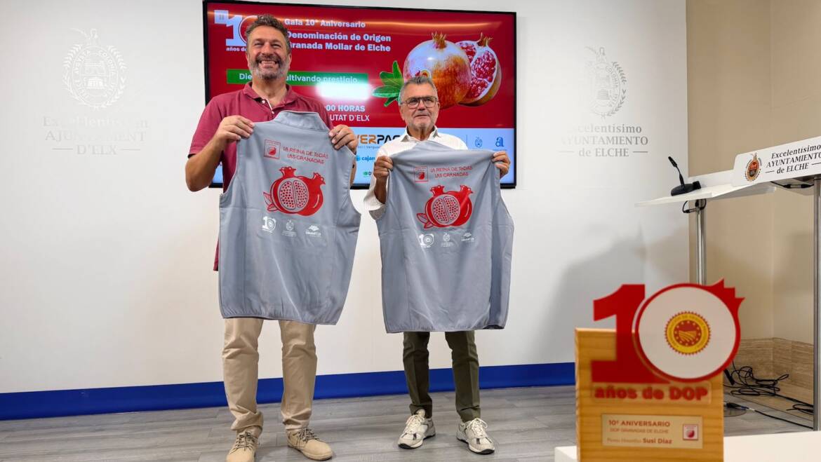 El Centre de Congressos acull la gala del 10é aniversari de la DOP de la Magrana Mollar d’Elx