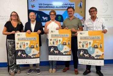 El VIII Congreso Nacional del Agua llega a Elche el 11 y 12 de septiembre