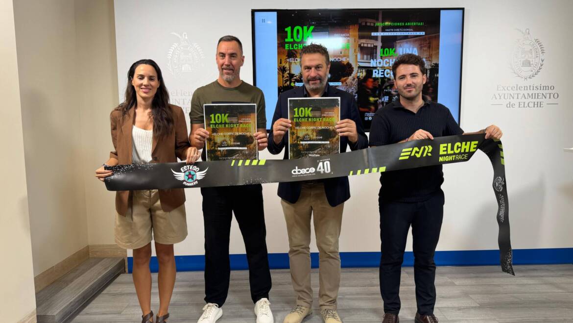 Elche Night Race abre sus inscripciones el próximo 27 de septiembre