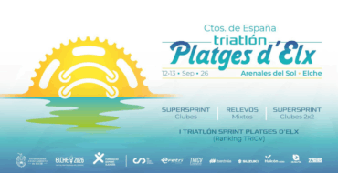 Elx acull els Campionats d’Espanya de Triatló ‘Platges d’Elx’