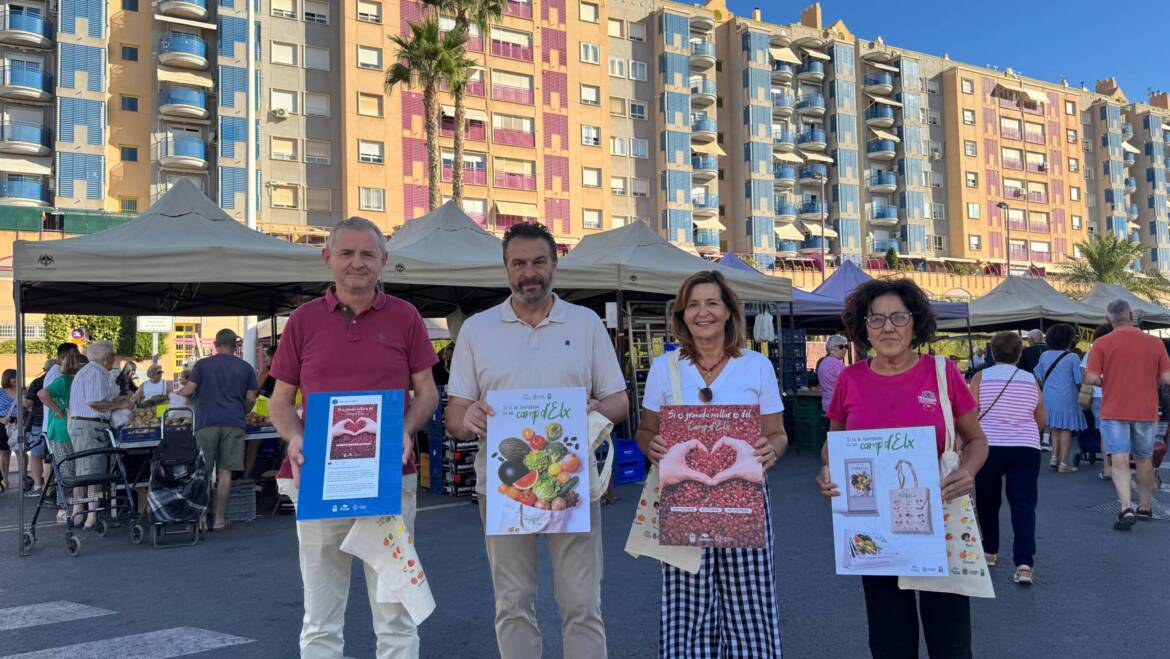 Elche inicia una campaña para promocionar los productos del campo ilicitano