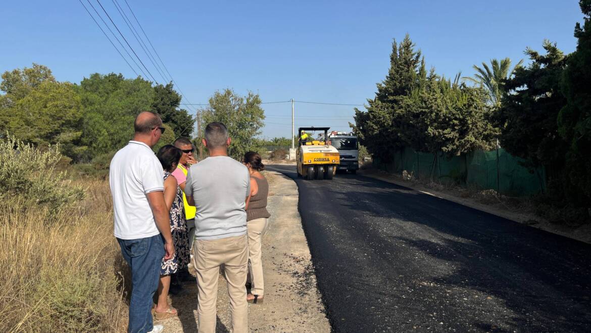 Elche invierte 4’5 millones de euros en el asfaltado del casco urbano y pedanías