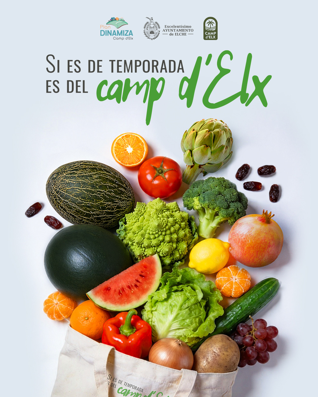 cartel Elche inicia una campaña para promocionar los productos del campo ilicitano