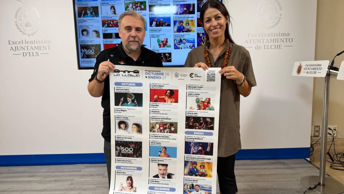 La Llotja presenta una nova programació amb humor, teatre i molta música