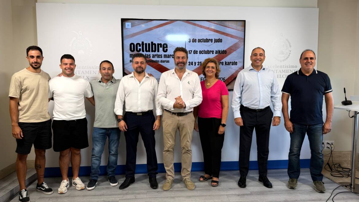 Elche dedica octubre a las artes marciales con un mes de actividades y grandes eventos deportivos