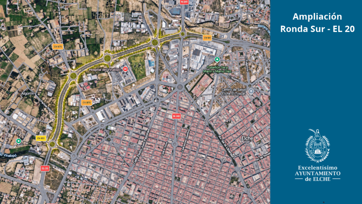 La Ronda Sur da un nuevo paso para completar su trazado y prevé iniciar obras en 2027