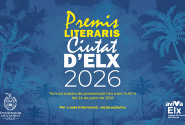 Benjamín Martínez y José Luis García ganadores de los premios literarios Ciutat d’Elx 2026