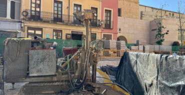 Comienza la cimentación de los Baños Árabes para avanzar en su futura musealización