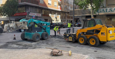 Continúa en Plan de Asfaltado con la mejora de la avenida de la Comunitat Valenciana