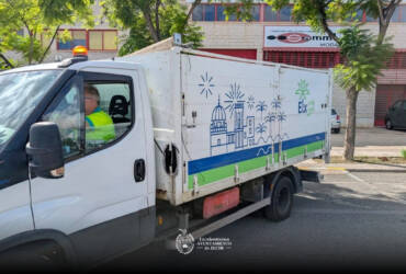El servicio de recogida de residuos ‘puerta a puerta’ llega a los polígonos industriales de Elche