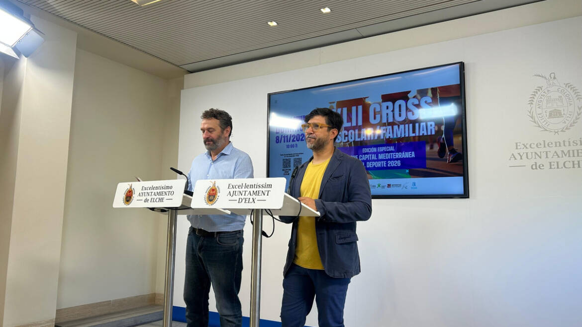 Elx celebra el XLII Cross Escolar amb una nova marxa familiar oberta a tota la ciutadania